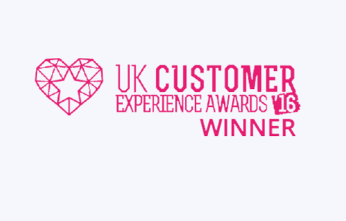 2016 UK Customer Experience Awards logo
