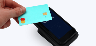 Air Card Tap Angle Left Dollar US