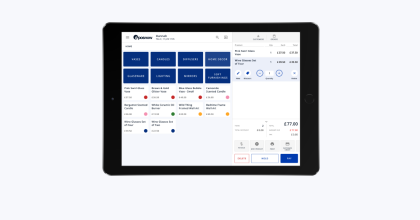 ipad background restaurant Pound 