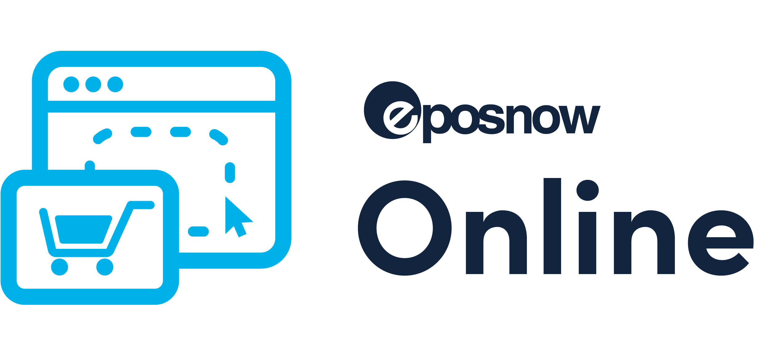 Epos Now Online brand assets 2025 Navy Logo