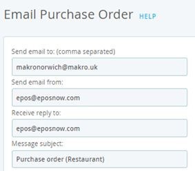 email purchase order