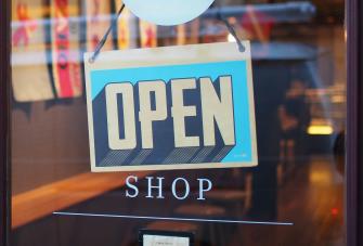 Retail Shop Open Sign