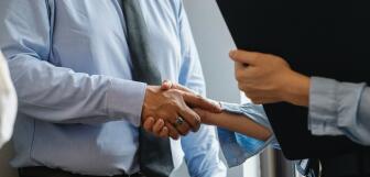 Bar Manager Handshake