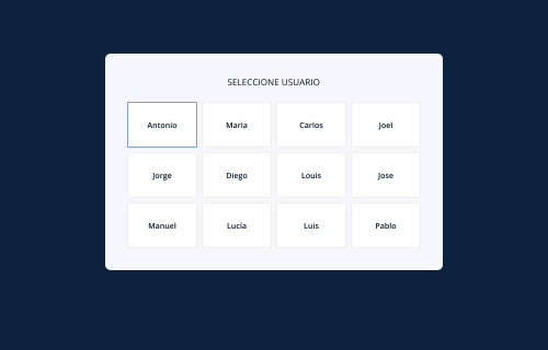 Clothing Shop Select User ES v2