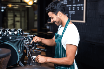 Employee making coffee Resampled 1