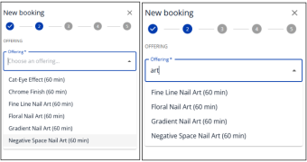 New Booking