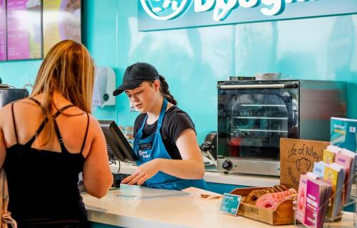 Planet Doughnut counter 2