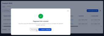 Revamp pay by link
