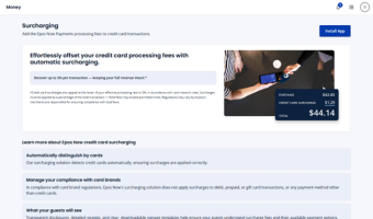 US credit card surcharging