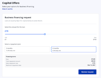 capital offers