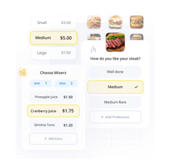 Build the perfect digital menu USD v3