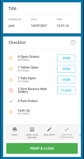 Order and Pay Cash off v2