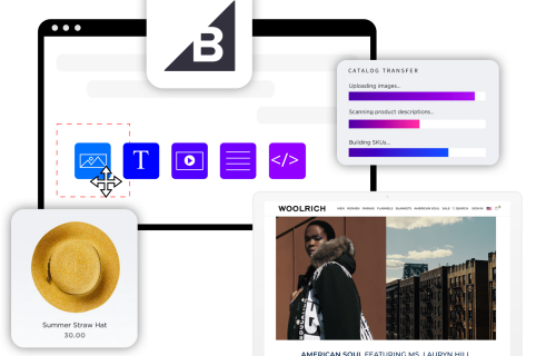 bigcommerce retail page