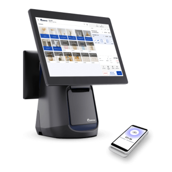 Duo Countertop and S700 Homeware Store Right Euro (€) DE Light