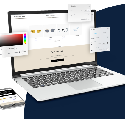 Webpage header