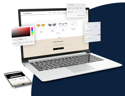 Webpage header