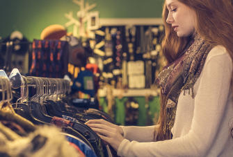 woman wearing white long sleeved shirt with scarf standing 374679